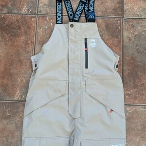 Montec Beige Ski Bibs